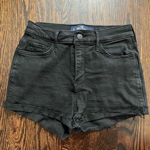 Black Hollister Shorts size 3